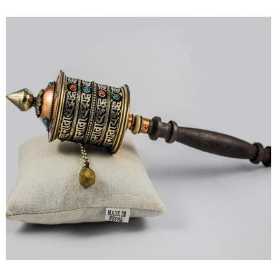 Medium Tibetan Mantra Prayer Wheel